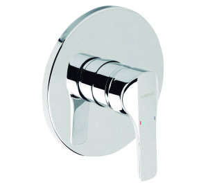 Built-in single lever shower mixer